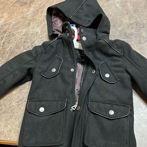 Urban Republic new 3t black pea coat